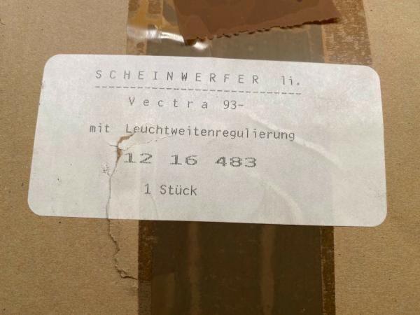 Scheinwerfer Links Garello 1216483 Opel Vectra A 93-